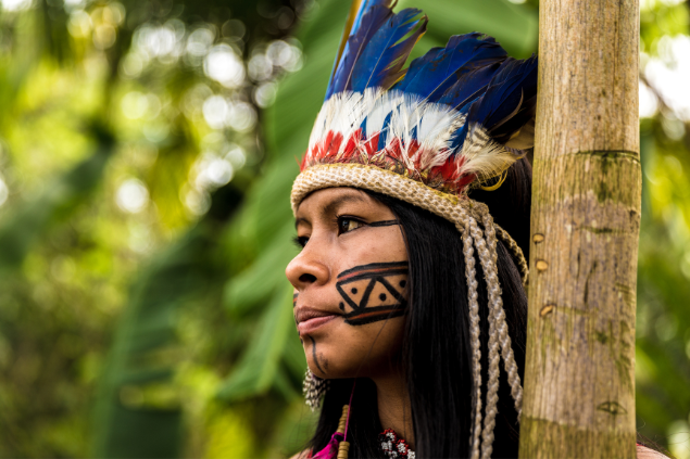 Mulher indígena brasileira
