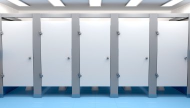 Sonhar com banheiro público