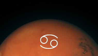 Marte em Câncer: as emoções à flor da pele