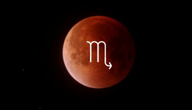 Eclipse Lunar em Escorpião — 16 de maio de 2022