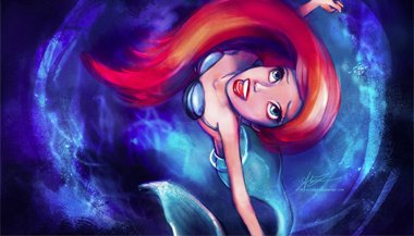 Ariel, a pequena sereia