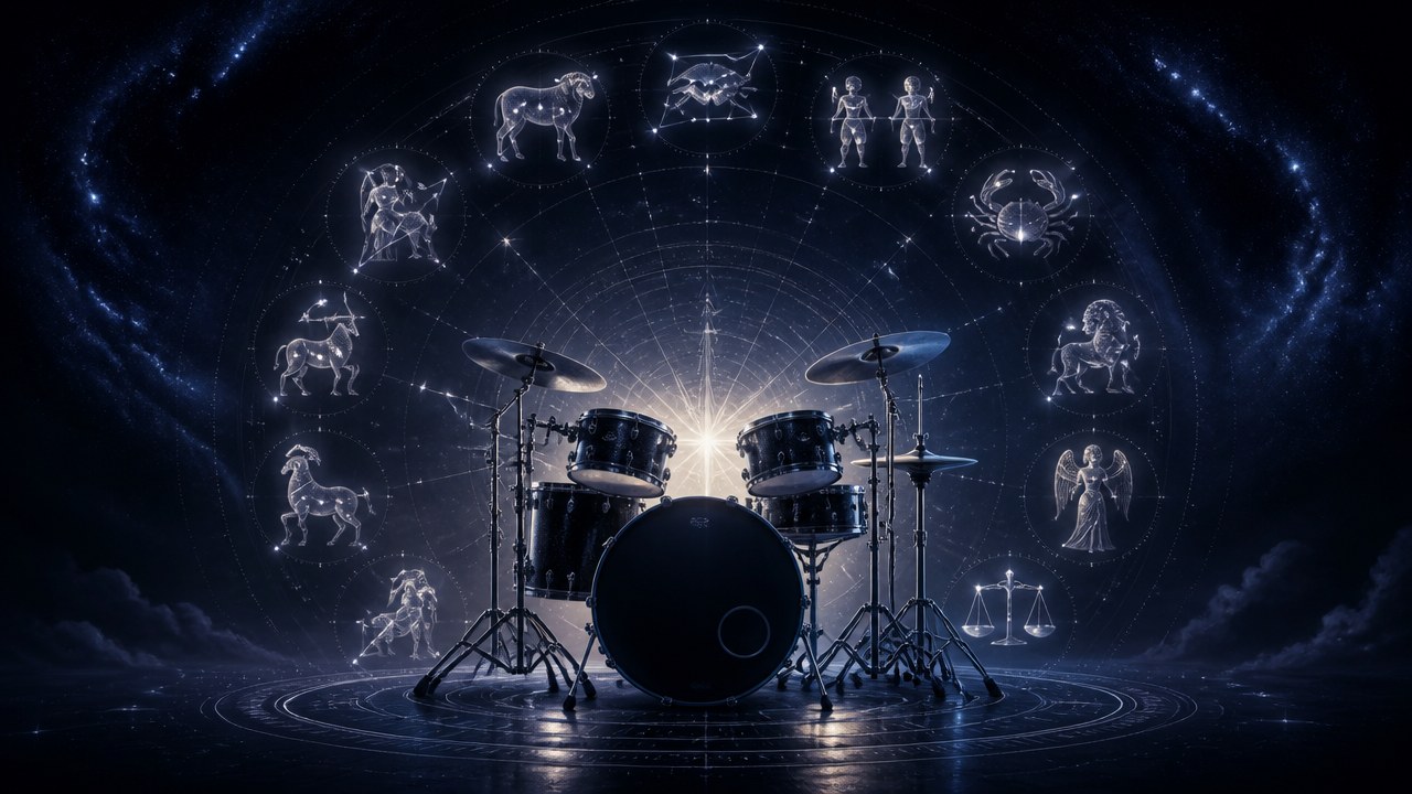 O baterista famoso que representa cada signo