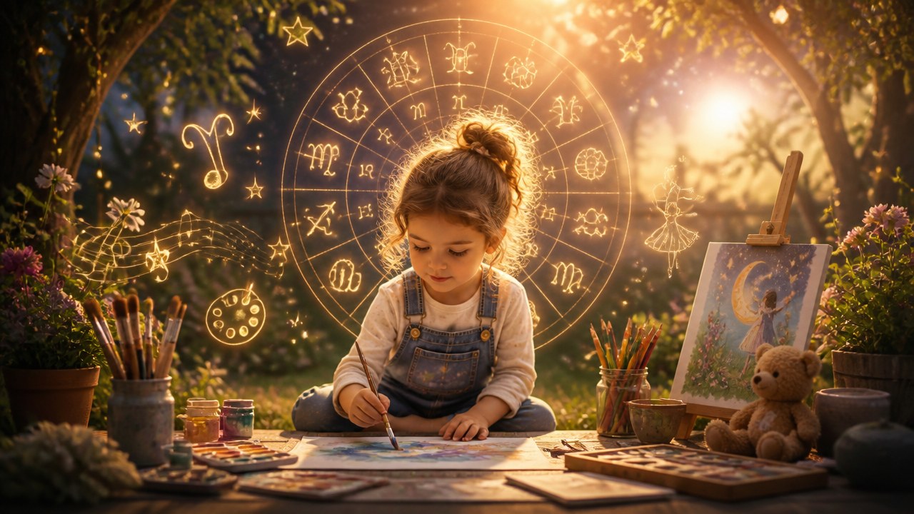 Estimule as artes na vida das crianças com as influências do Zodíaco