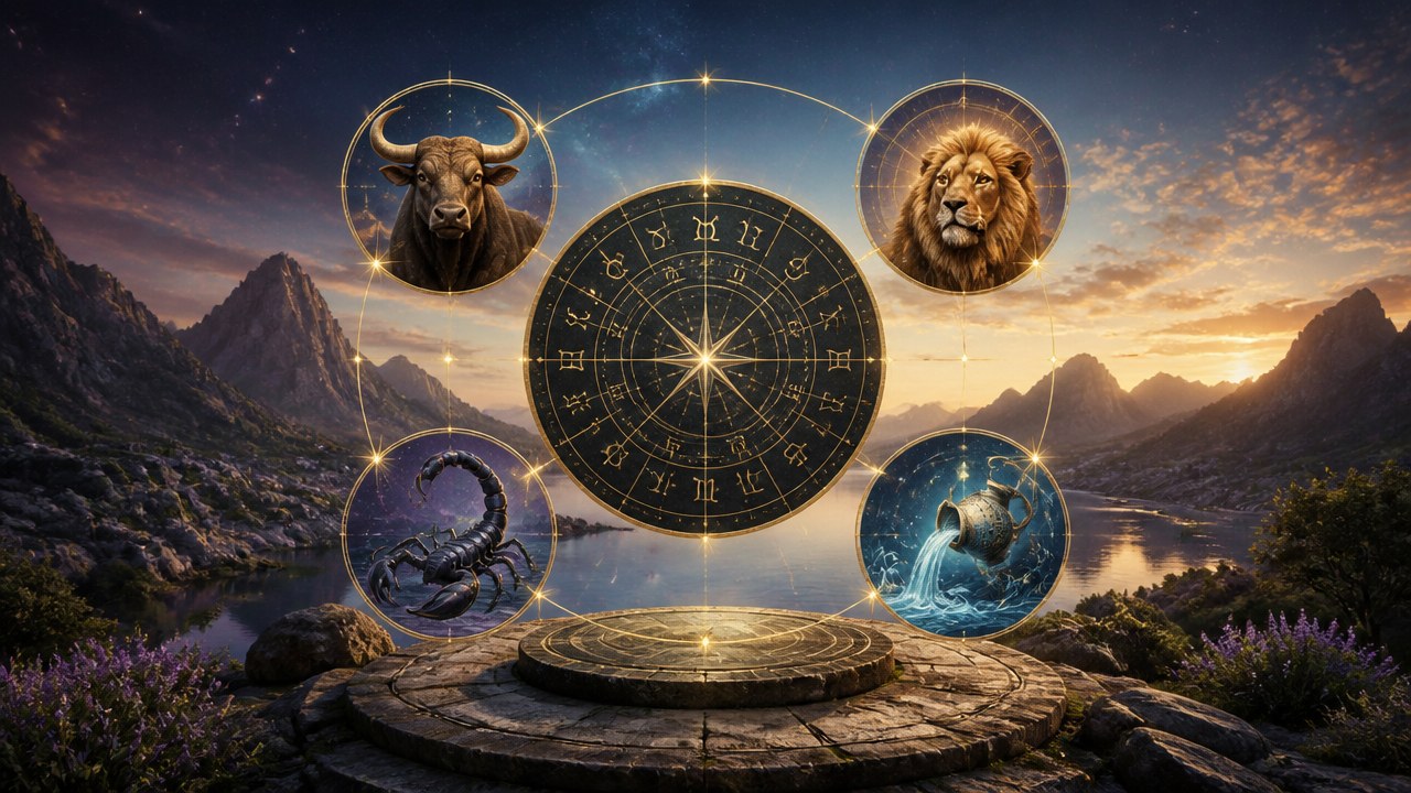 Signos Fixos no Mapa Astral: significado e características