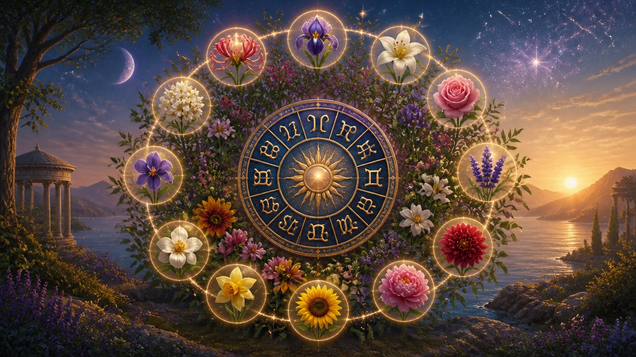 O poder das flores de cada signo