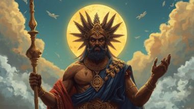 Imagem de Ogum Beira-Mar que é um orixá atento, disciplinado, justo e observador. Ele é o protetor das praias e dos mares e que daqueles que buscam justiça. 