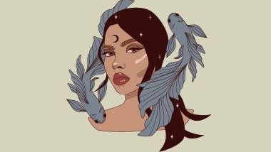 Imagem ilustrativa de uma mulher do signo de peixes.