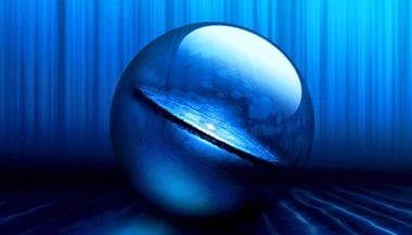 Esfera Azul de Proteção