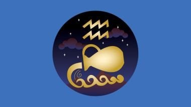 Imagem ilustrativa do signo de aquário, simbolizando o homem aquariano.