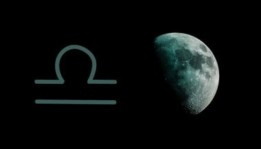 Lua Minguante em Libra — 26 de dezembro de 2021