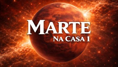 Marte na casa 1