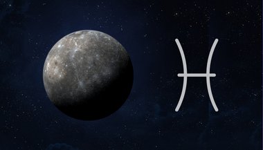 Mercúrio em Peixes — 9 de março de 2022