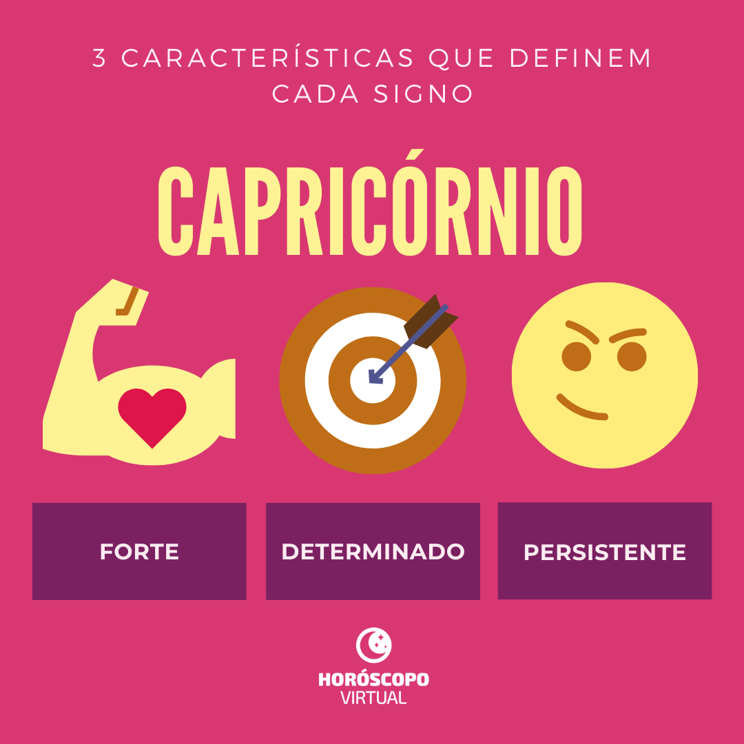 3 características que definem cada signo - Capricórnio