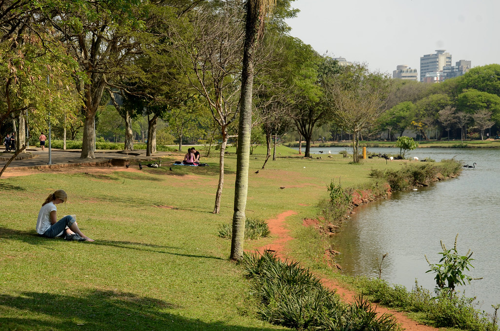 Parque Ibirapuera em São Paulo