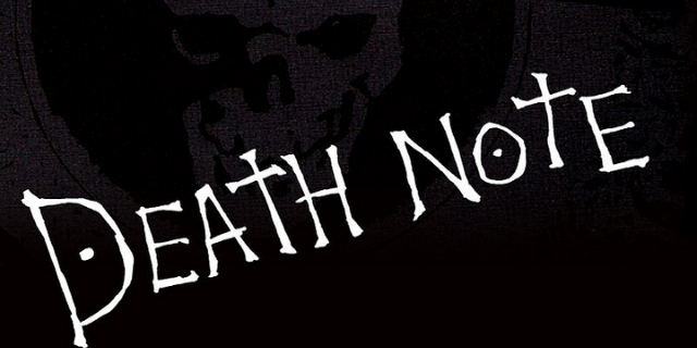 Logotipo do anime Death Note.