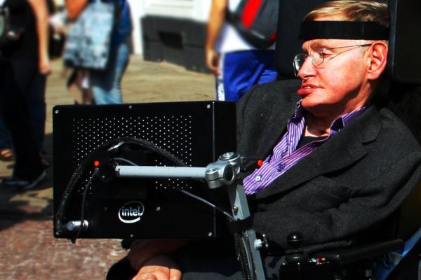 Imagem do físico Stephen Hawking
