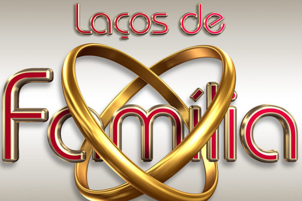 Logotipo da novela Laços de Família