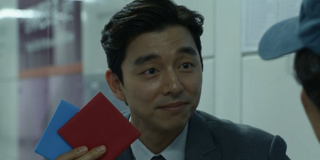 Imagem do personagem Gong Yoo durante a série Round 6