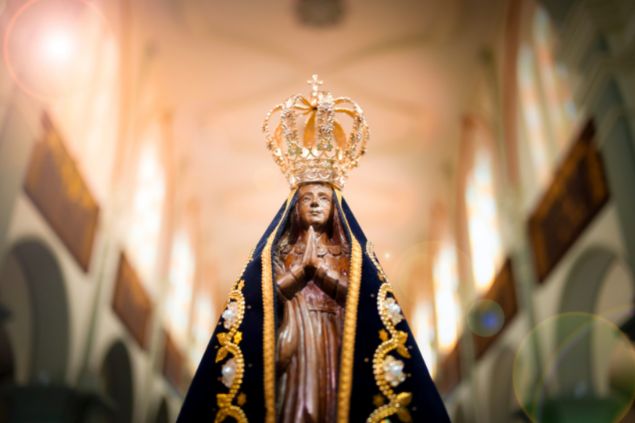 Sidney de Almeida de Getty Images/ Canva Foto da imagem de Nossa Senhora Aparecida