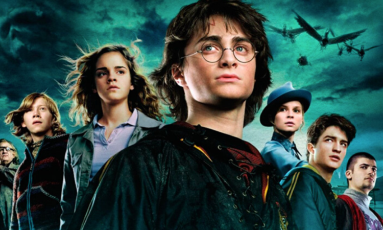 Foto de divulgação do filme Harry Potter.