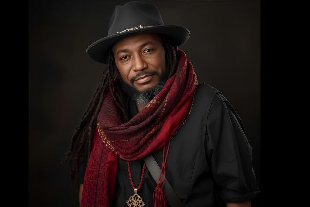 Canva/horoscopovIrtuAl Imagem do malandro Zé Pretinho da umbanda. Ele usa roupas simples, escuras ou em tons de preto, vermelho e dourado, simbolizando força espiritual e ligação com a malandragem. Frequentemente usa chapéu, colete ou lenço, reforçando sua identidade de malandro protetor.