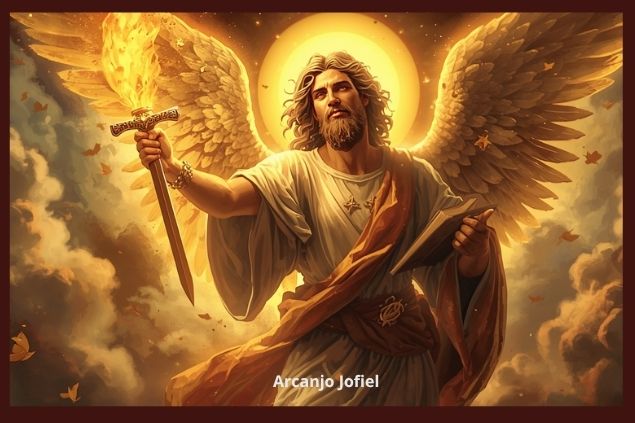 Imagem do Arcanjo Jofiel