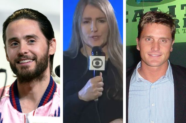 Imagem em grade de Jared Leto, Ilze Scamparini e Reichen Lehmkuhl