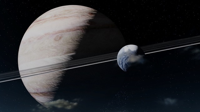Imagem do planeta Júpiter.