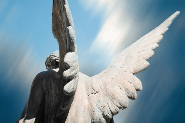 Estátua de um anjo