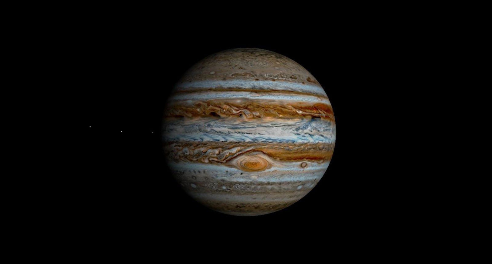 Foto do planeta Júpiter