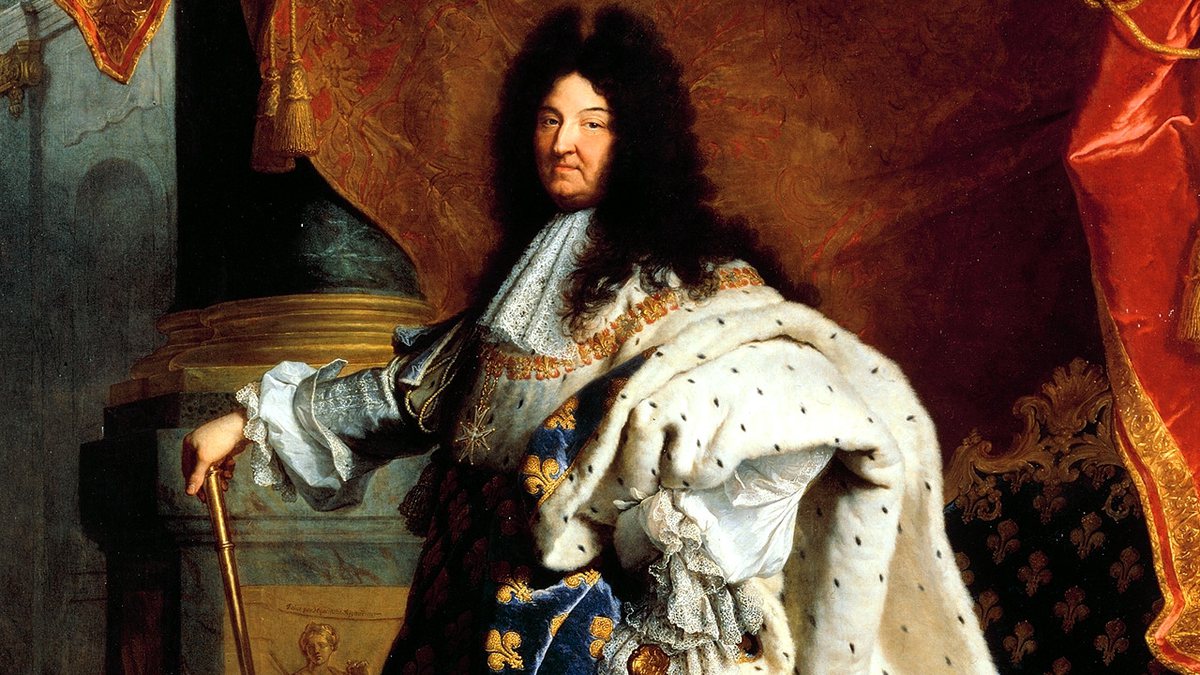 Pintura de Luis XIV