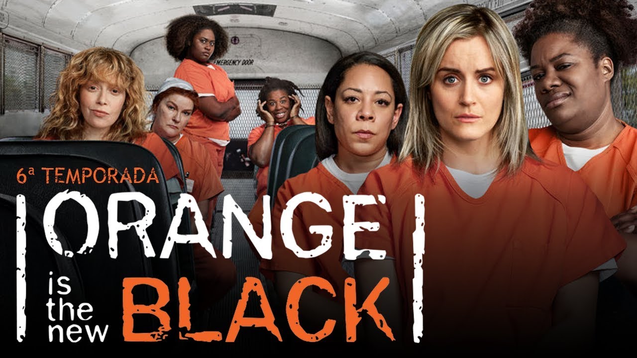 Banner de divulgação da série Orange Is The New Black.
