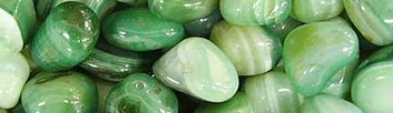 Pedra Ágata verde